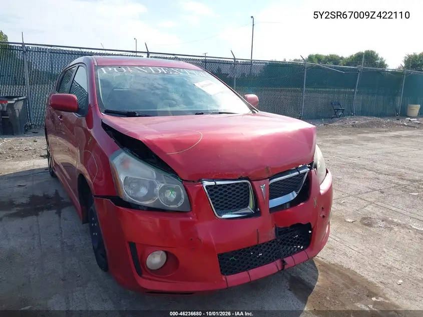 2009 PONTIAC VIBE VIN 5Y2SR67009Z422110 — фото 6