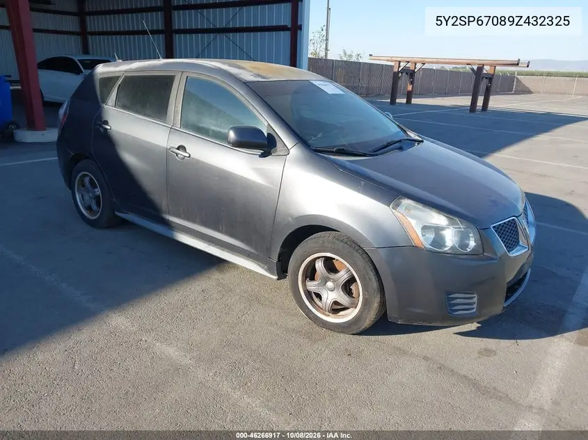 PONTIAC VIBE 2009, VIN 5Y2SP67089Z432325