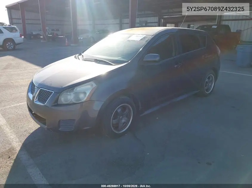 2009 PONTIAC VIBE VIN 5Y2SP67089Z432325 — фото 2