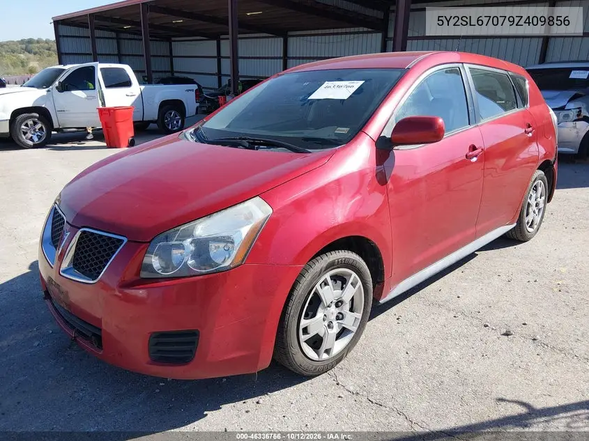 2009 PONTIAC VIBE VIN 5Y2SL67079Z409856 — фото 2
