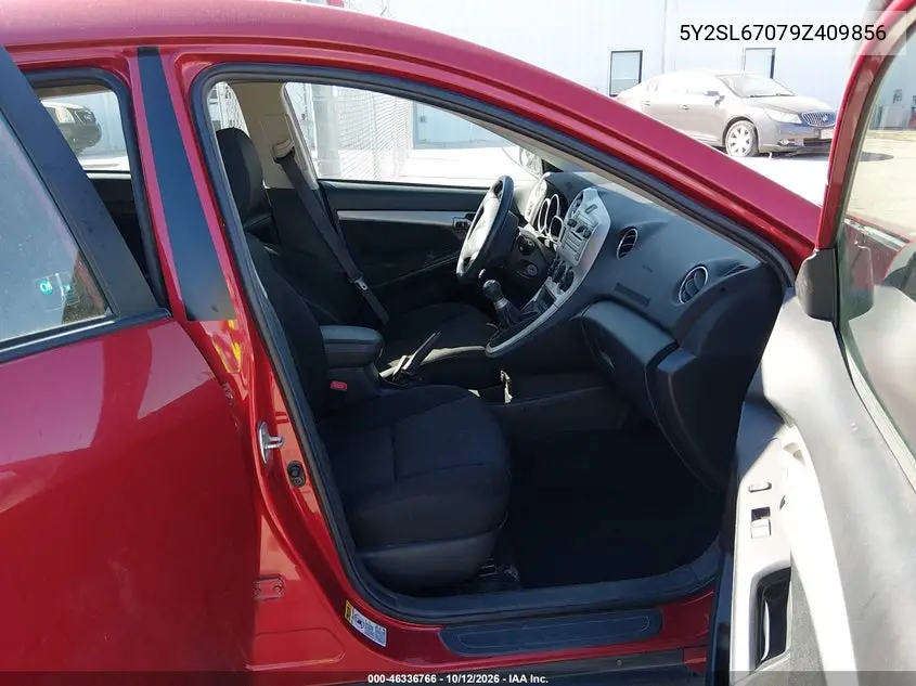 2009 PONTIAC VIBE VIN 5Y2SL67079Z409856 — фото 5