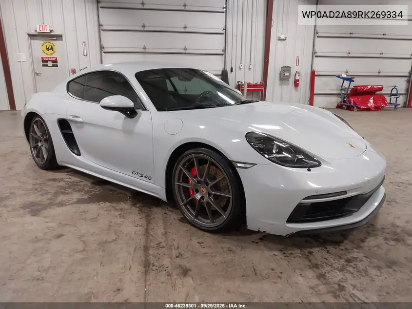 PORSCHE N/A 2024, VIN WP0AD2A89RK269334