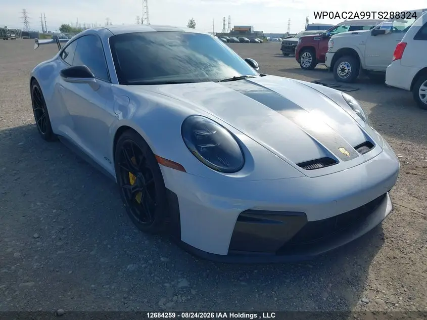 PORSCHE 911 2026, VIN WP0AC2A99TS288324