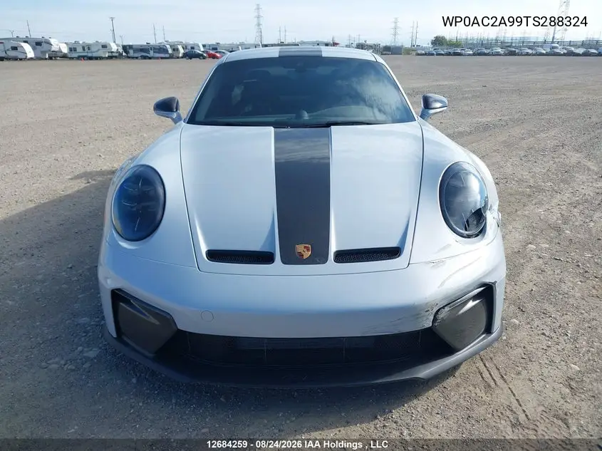 2026 PORSCHE 911 VIN WP0AC2A99TS288324 — фото 13