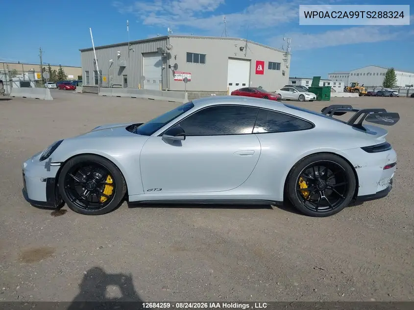 2026 PORSCHE 911 VIN WP0AC2A99TS288324 — фото 15