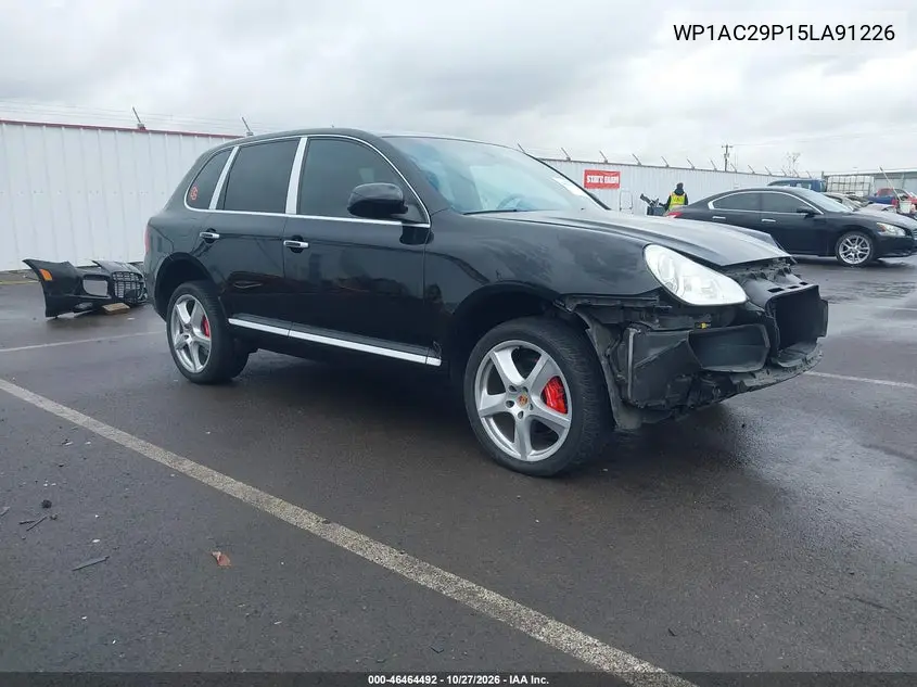 PORSCHE CAYENNE 2005, VIN WP1AC29P15LA91226