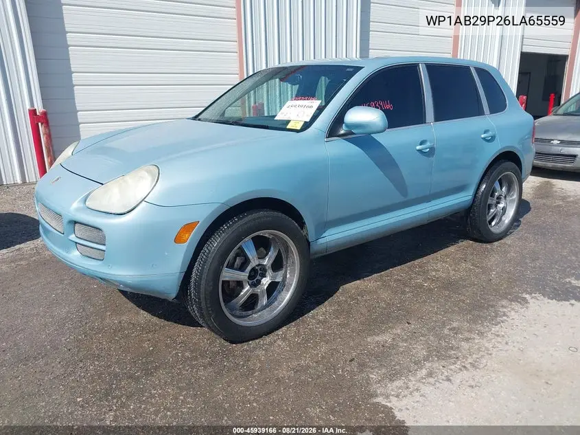 2006 PORSCHE CAYENNE VIN WP1AB29P26LA65559 — фото 2