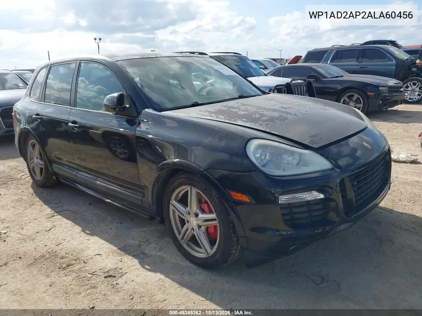 PORSCHE CAYENNE 2010, VIN WP1AD2AP2ALA60456