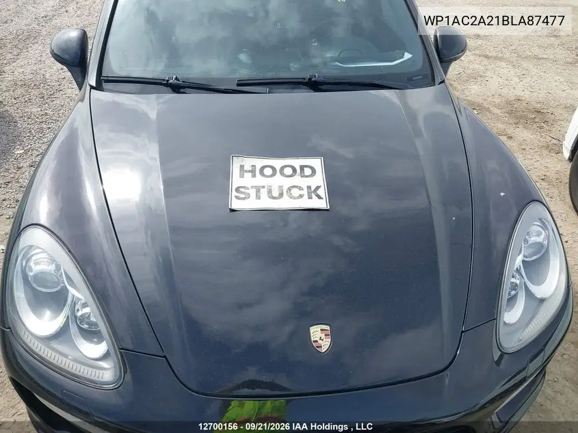 2011 PORSCHE CAYENNE VIN WP1AC2A21BLA87477 — фото 10