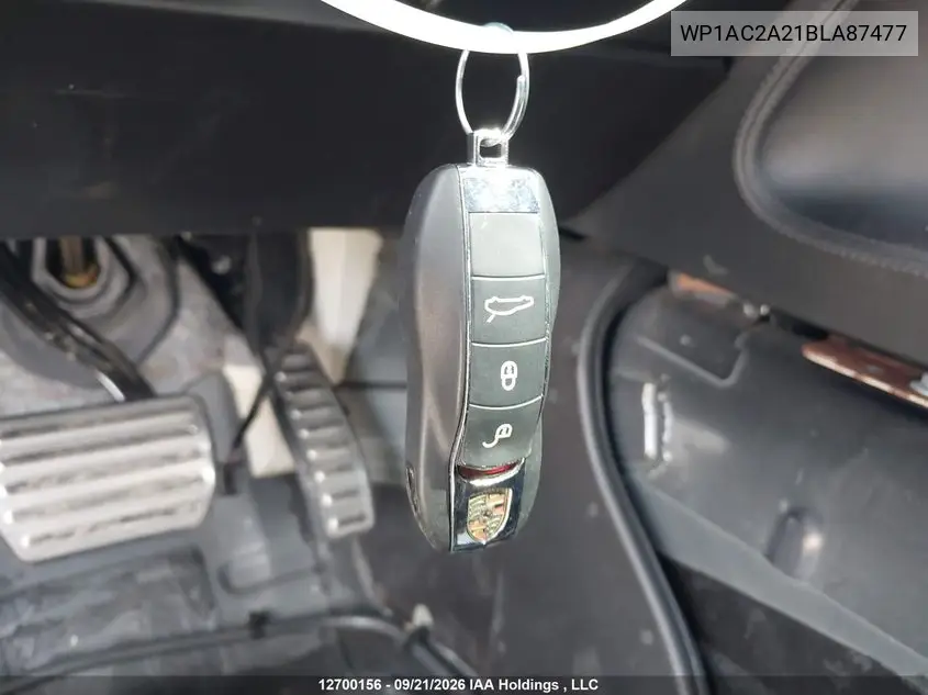 2011 PORSCHE CAYENNE VIN WP1AC2A21BLA87477 — фото 11