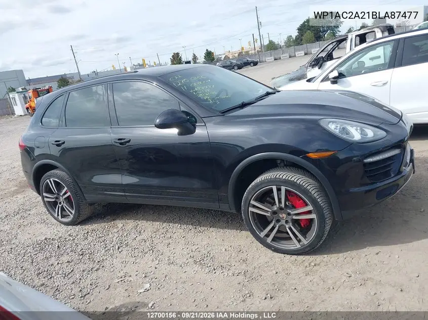 2011 PORSCHE CAYENNE VIN WP1AC2A21BLA87477 — фото 14