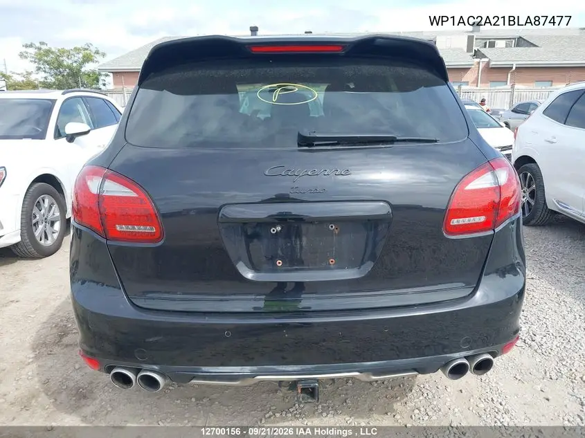 2011 PORSCHE CAYENNE VIN WP1AC2A21BLA87477 — фото 17