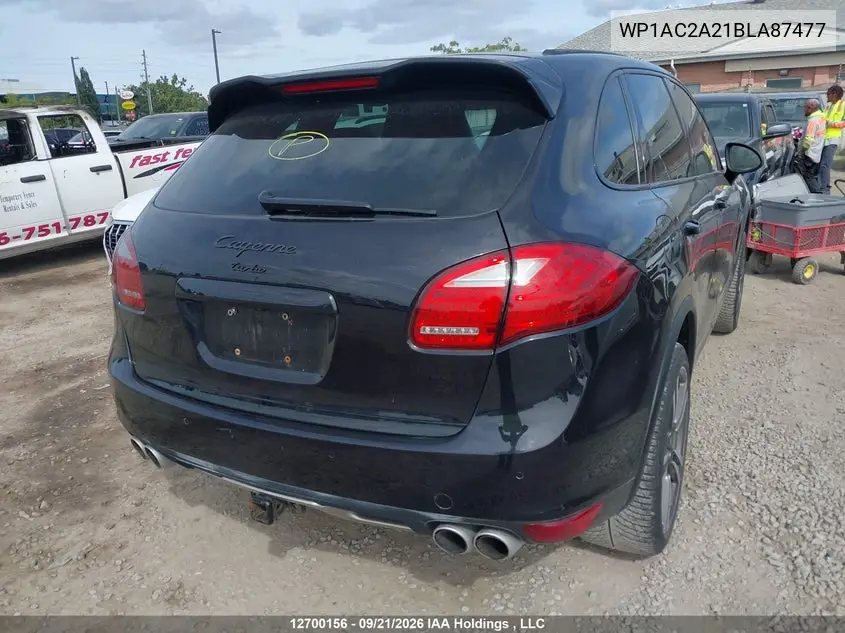 2011 PORSCHE CAYENNE VIN WP1AC2A21BLA87477 — фото 4