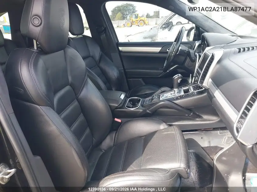 2011 PORSCHE CAYENNE VIN WP1AC2A21BLA87477 — фото 5