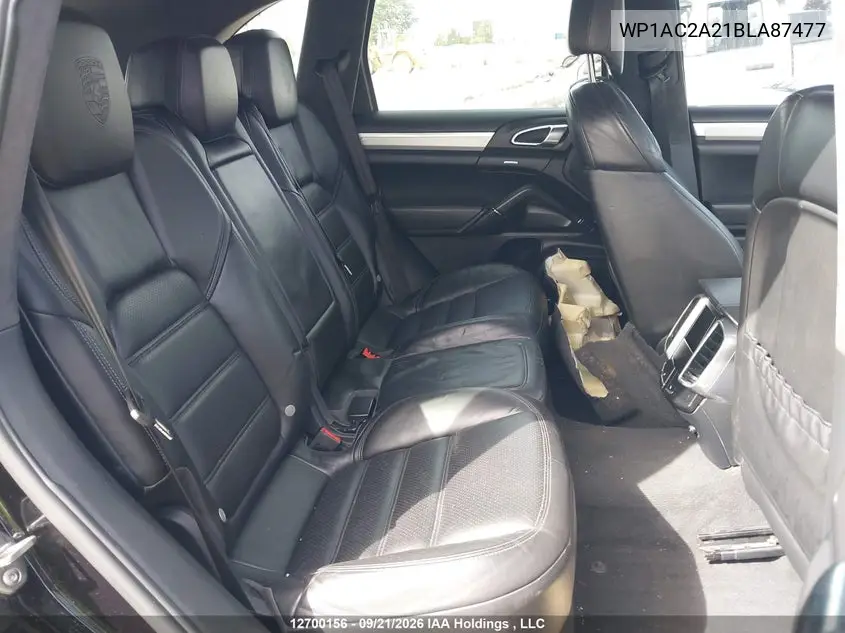 2011 PORSCHE CAYENNE VIN WP1AC2A21BLA87477 — фото 8