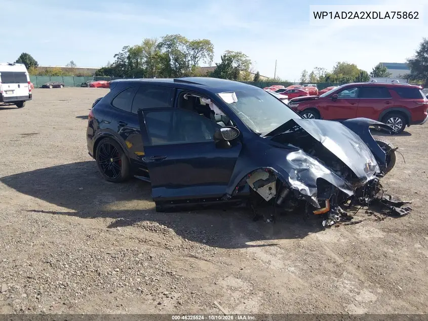 PORSCHE CAYENNE 2013, VIN WP1AD2A2XDLA75862
