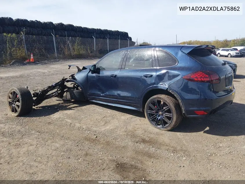 2013 PORSCHE CAYENNE VIN WP1AD2A2XDLA75862 — фото 3