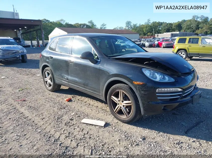 PORSCHE CAYENNE 2014, VIN WP1AA2A2XELA08947