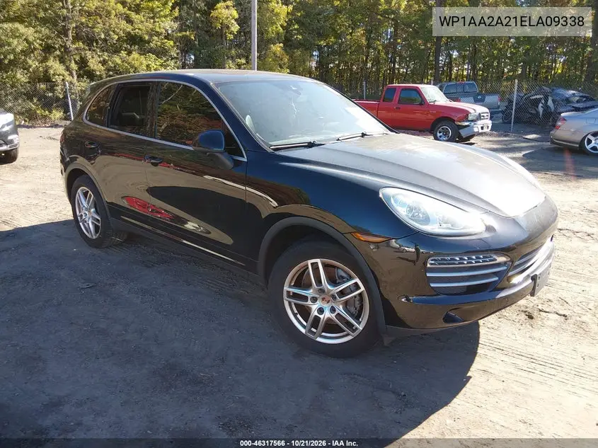 PORSCHE CAYENNE 2014, VIN WP1AA2A21ELA09338