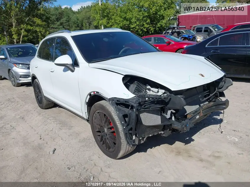 PORSCHE CAYENNE 2015, VIN WP1AB2A25FLA56340