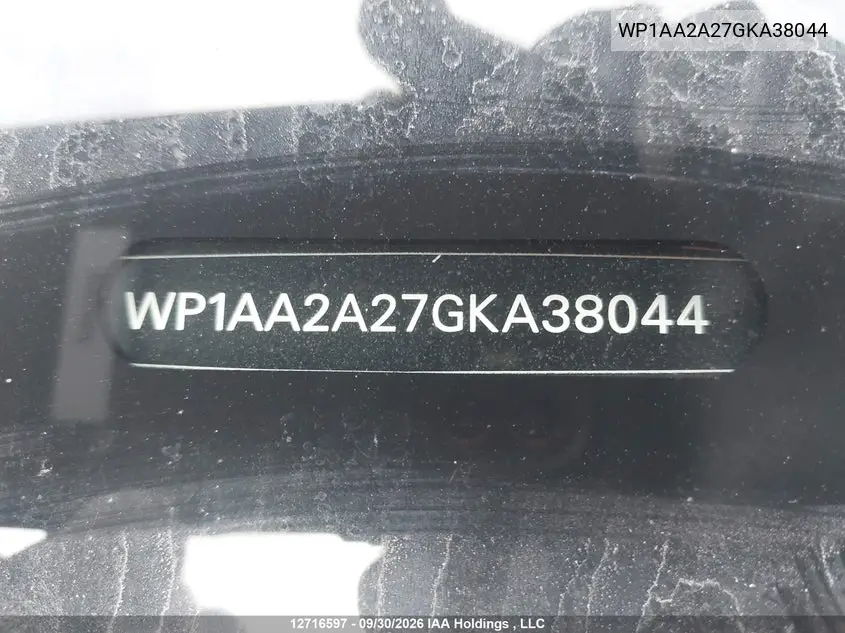 2016 PORSCHE CAYENNE VIN WP1AA2A27GKA38044 — фото 20