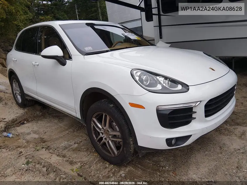 PORSCHE CAYENNE 2016, VIN WP1AA2A24GKA08628