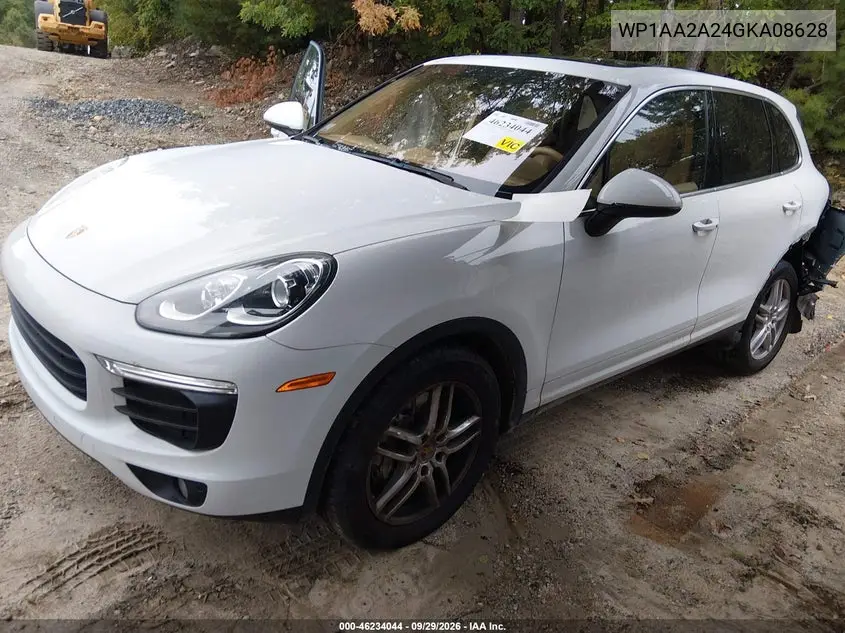 2016 PORSCHE CAYENNE VIN WP1AA2A24GKA08628 — фото 2