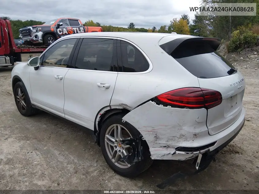 2016 PORSCHE CAYENNE VIN WP1AA2A24GKA08628 — фото 3