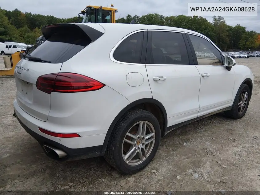 2016 PORSCHE CAYENNE VIN WP1AA2A24GKA08628 — фото 4