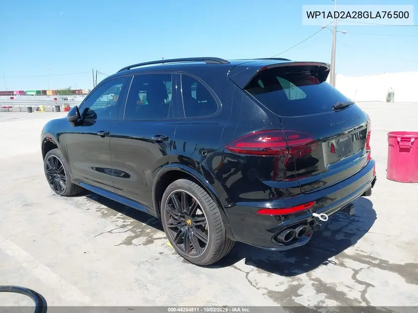 2016 PORSCHE CAYENNE VIN WP1AD2A28GLA76500 — фото 3