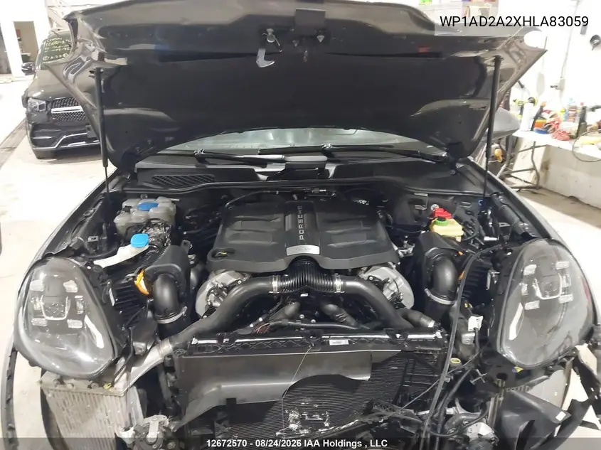 2017 PORSCHE CAYENNE VIN WP1AD2A2XHLA83059 — фото 10