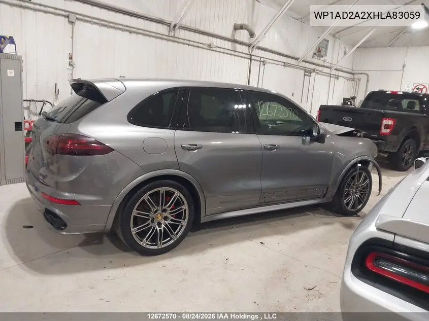 2017 PORSCHE CAYENNE VIN WP1AD2A2XHLA83059 — фото 14