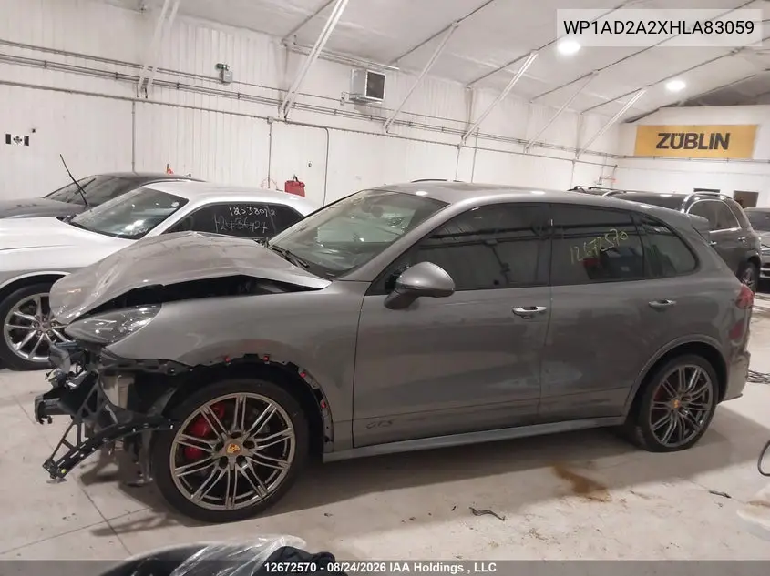 2017 PORSCHE CAYENNE VIN WP1AD2A2XHLA83059 — фото 15