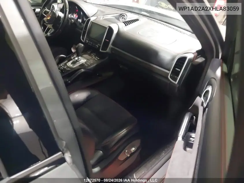 2017 PORSCHE CAYENNE VIN WP1AD2A2XHLA83059 — фото 5