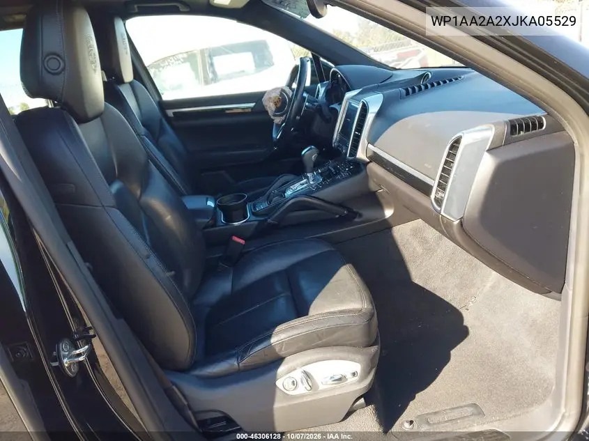 2018 PORSCHE CAYENNE VIN WP1AA2A2XJKA05529 — фото 5