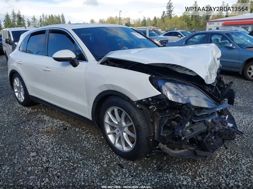 PORSCHE CAYENNE 2024, VIN WP1AA2AY2RDA13564