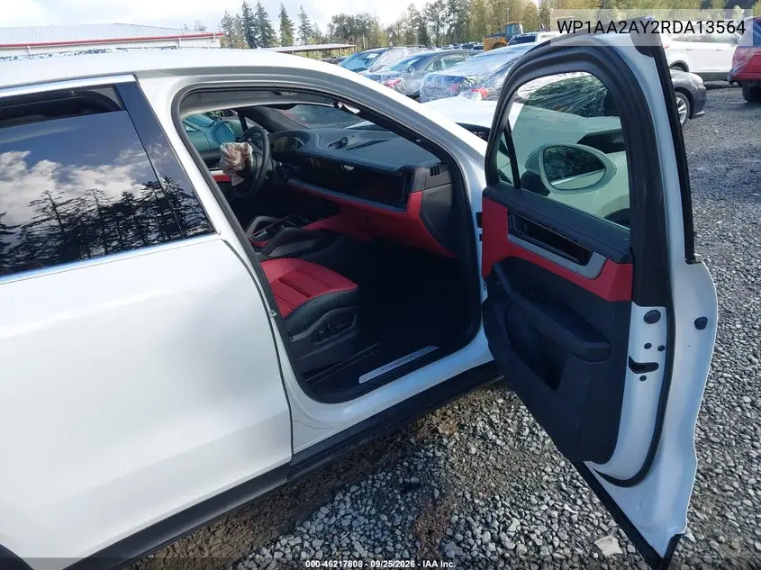 2024 PORSCHE CAYENNE VIN WP1AA2AY2RDA13564 — фото 5