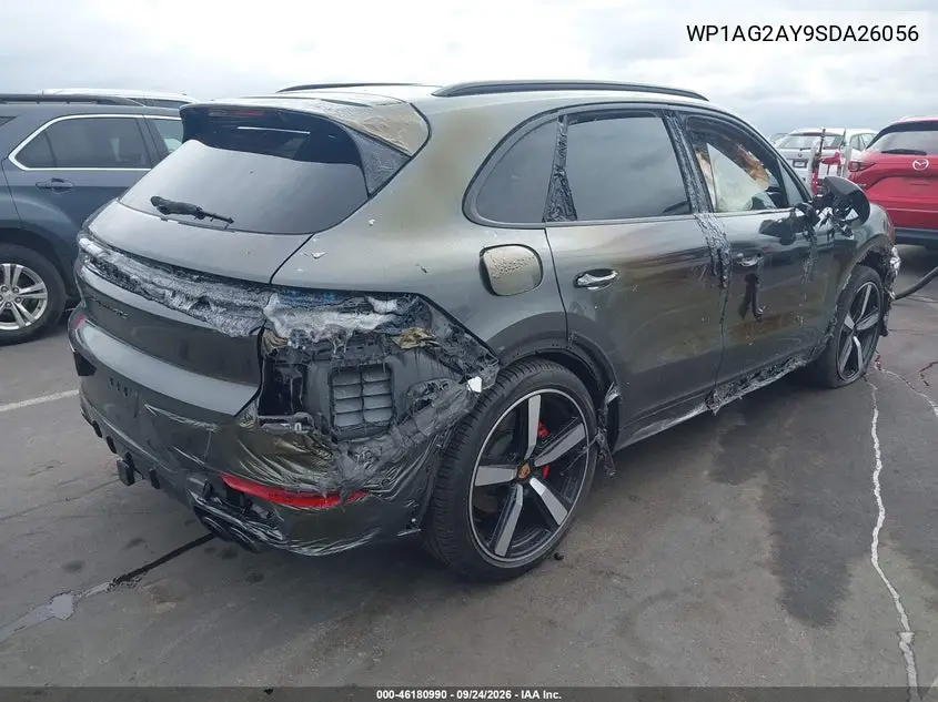 2025 PORSCHE CAYENNE VIN WP1AG2AY9SDA26056 — фото 4