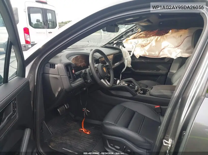 2025 PORSCHE CAYENNE VIN WP1AG2AY9SDA26056 — фото 5