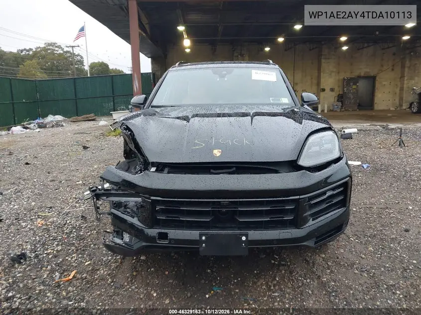 2026 PORSCHE CAYENNE VIN WP1AE2AY4TDA10113 — фото 12
