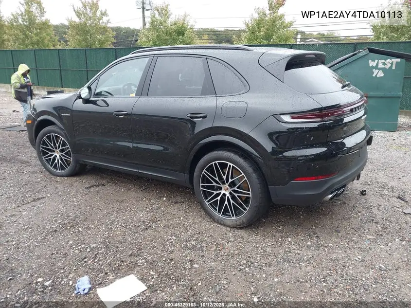 2026 PORSCHE CAYENNE VIN WP1AE2AY4TDA10113 — фото 3