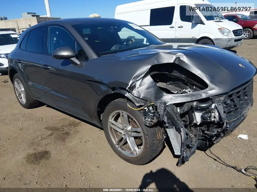 PORSCHE MACAN 2015, VIN WP1AB2A59FLB69797