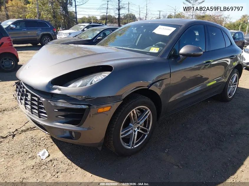 2015 PORSCHE MACAN VIN WP1AB2A59FLB69797 — фото 2