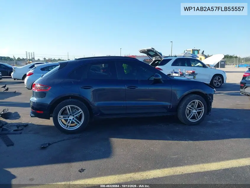 2015 PORSCHE MACAN VIN WP1AB2A57FLB55557 — фото 14
