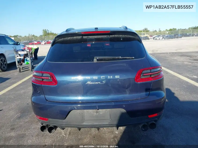 2015 PORSCHE MACAN VIN WP1AB2A57FLB55557 — фото 17