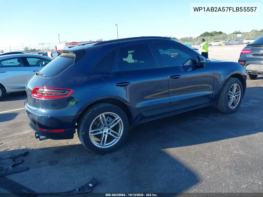 2015 PORSCHE MACAN VIN WP1AB2A57FLB55557 — фото 4