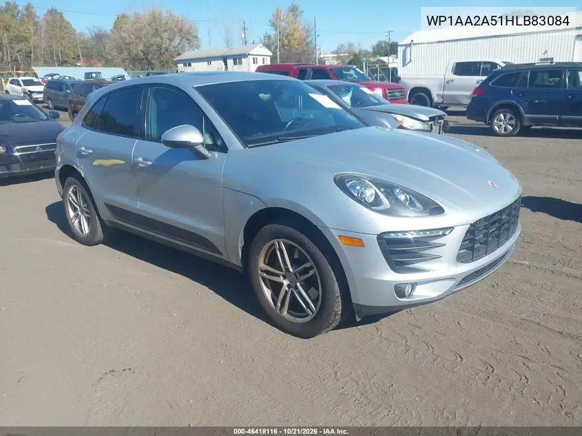 PORSCHE MACAN 2017, VIN WP1AA2A51HLB83084