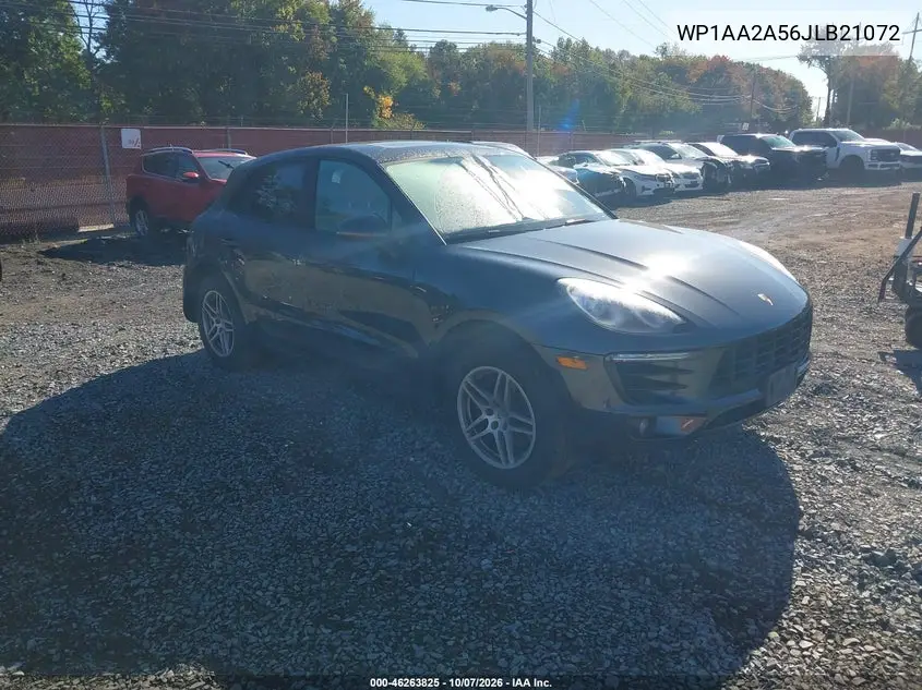 PORSCHE MACAN 2018, VIN WP1AA2A56JLB21072