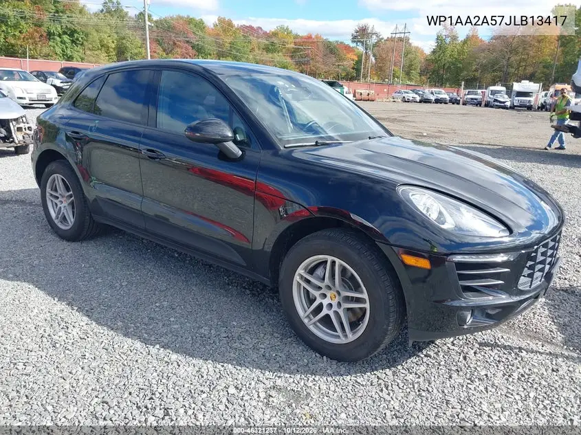 PORSCHE MACAN 2018, VIN WP1AA2A57JLB13417