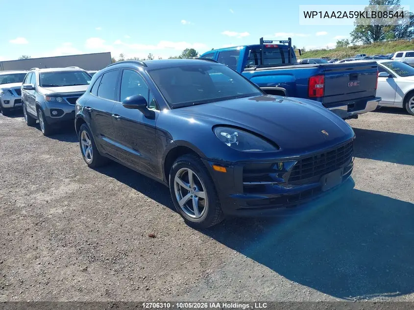 PORSCHE MACAN 2019, VIN WP1AA2A59KLB08544